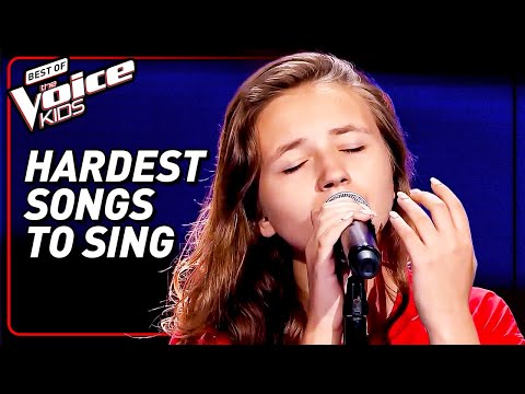 Kids NAILED the HARDEST Songs to Sing!