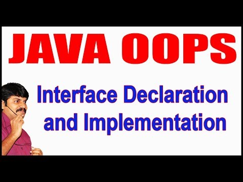 Java Tutorials || Java OOPS  ||  Interface Declaration and Implementation