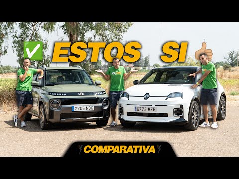 🇫🇷 ¿Renault 5 o Hyundai Inster Cross? 🇰🇷 ¿Cuál es mejor? ✅ - Comparativa en español | HolyCars TV