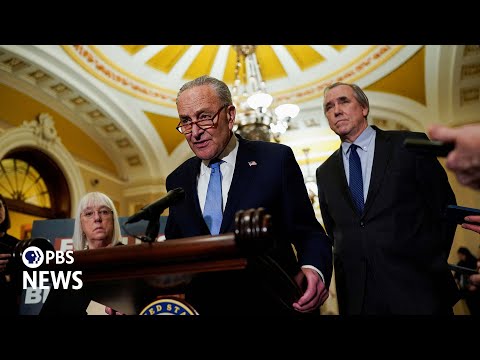 WATCH LIVE: Democratic senators speak at Ohio Clock stakeout after Hegseth briefing on boat strike