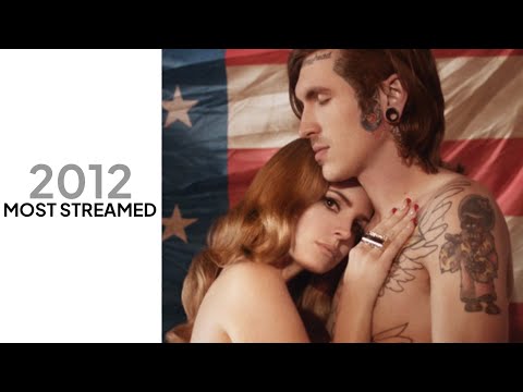 top 50 most streamed songs from 2012