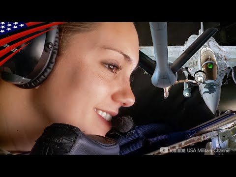 French🇫🇷 Rafale Fighter Jets Refueled from American Tanker Over the Sahara