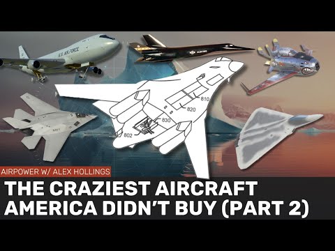 The CRAZIEST aircraft the US ever chose NOT to buy (Part 2)