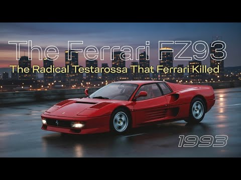 Ferrari FZ93: The One‑Off That Predicted the Enzo (Full Story) #Ferrari #FZ93 #automobile