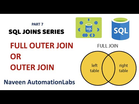 #7 - FULL OUTER JOIN IN SQL
