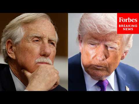 'It's A Damn Lie': Angus King Blasts Trump Admin. For Removing Historical Signs At National Parks