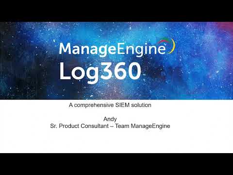 ManageEngine Log360 product demo