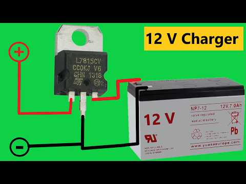 Make a Simple Battery Charger LM7815