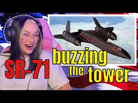 New Zealand Girl Reacts to the SR-71 BUZZING THE TOWERS | COMMERCIAL AIRPORT FLY-BY STORY