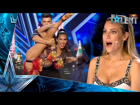Una COLOMBIANA y un URUGUAYO arrasan con su BAILE | Audiciones 3 | Got Talent España 2021