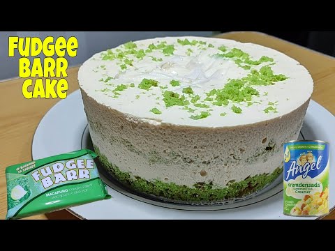 FUDGEE BARR CAKE | 2 Ingredient Recipe | No Bake | No Steam | No Cook