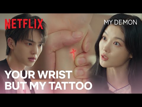 Sign of a crazy night -- waking up with a regrettable tattoo | My Demon Ep 2 | Netflix [ENG SUB]