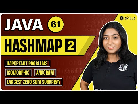 Hashmap - Important Problems | Anagram | Lecture 61 | JAVA and DSA Foundation Course