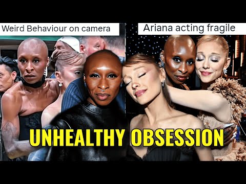 ARIANA GRANDE'S WEIRD PERSONALITY AROUND CYNTHIA ERIVO: WICKED INTERVIEWS ARE ODD