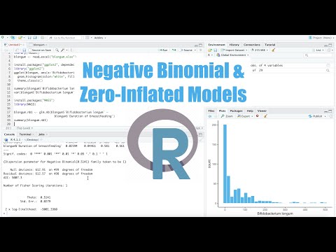 Negative Binomial & Zero-Inflated Models in R using Microbiome Data | Nutribiomes