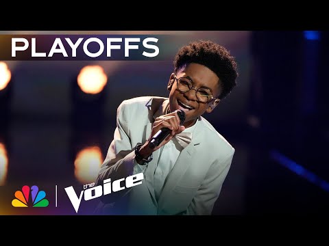 14-Year-Old Max Chambers Shines on Sam Cooke's "A Change Is Gonna Come" | The Voice Playoffs | NBC