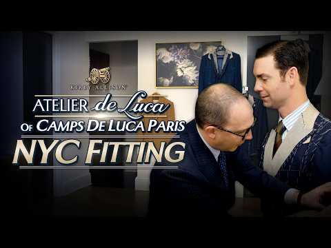 From Paris to New York: My Second Bespoke Fitting with Julien de Luca | EP2 | Kirby Allison