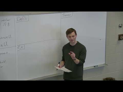 Linear Algebra - Subspaces