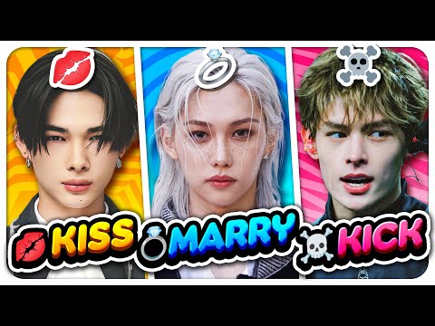 Kiss 💋 Marry 💍 Kick 🚫 K-Pop Idols Edition 🥰 ANSWER - KPOP QUIZ 💙