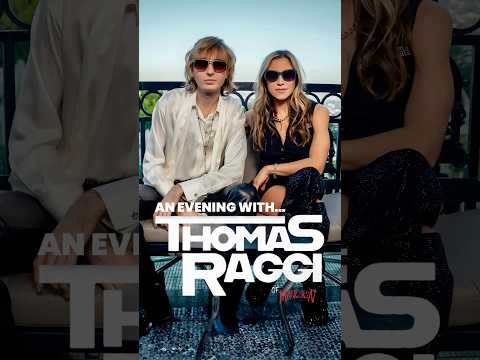 An Evening With @ThomasRaggiVEVO of @maneskinofficial. Tomorrow. 🎸 #maneskin #thomasraggi