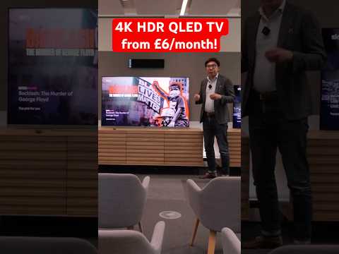 Buy a 4K HDR QLED TV from £6/month!