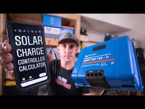 How to Size a Solar Charge Controller for a DIY Camper Van Solar System