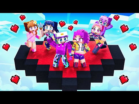 Huntrix ONE HEART BLOCK in Minecraft…