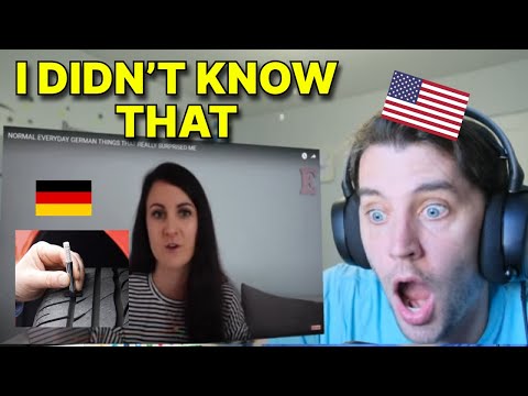 American reacts to THINGS THAT ARE NORMAL IN GERMAN BUT NOT ANYWHERE ELSE