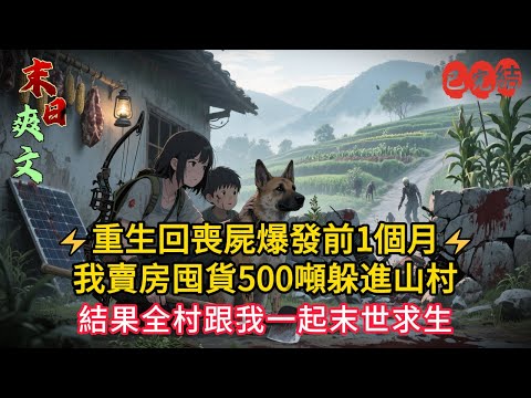 【末日重生】被閨蜜推入喪屍群⚡我竟帶𝟲𝟬𝟬萬回農村躺平✨建末世桃源💥結果山裡挖出恐怖實驗體…#小说#小说推荐 #小說 #复仇#重生#完结文 #末世小說