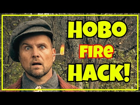 Hobo Fire Hack! The Q-Tip Trick You’ve Never Seen Before!