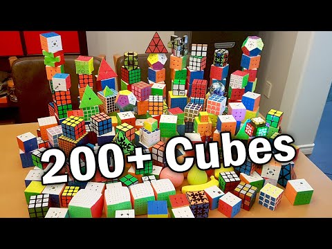 My Rubik's Cube Collection! [200+ Cubes]