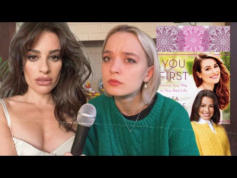 lea michele's self help book is lowkey problematic?
