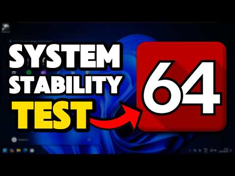 How to Test System Stability! (AIDA64)