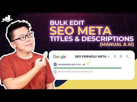 Write SEO Friendly Meta Titles & Descriptions in Bulk Using AI & Manually