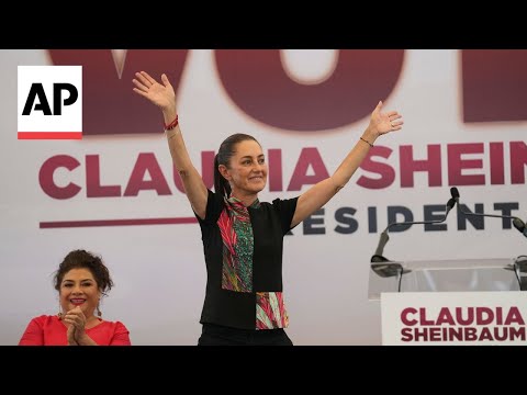 Mexico’s presidential front-runner follows outgoing populist, can she escape his shadow?