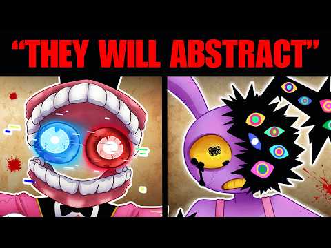 DRAWING THE AMAZING DIGITAL CIRCUS THEORIES...