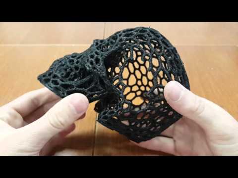 GUS rev2 Skull Print Time Lapse (and GUS rev1 failing)