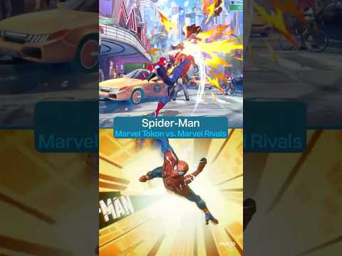 Marvel Tokon Character Designs VS Other Marvel Games