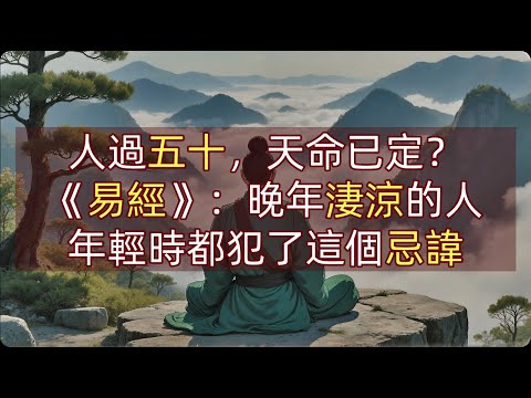 Is one's fate predetermined after fifty? The *I Ching* says: Those who suffer a desolate old age ...