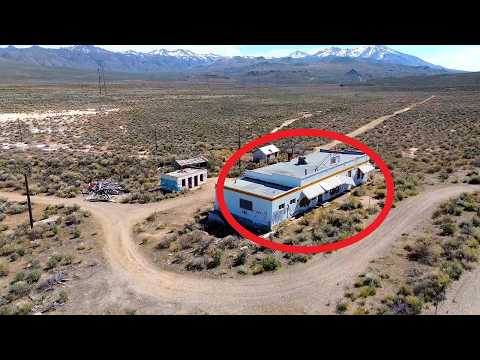 Going Inside This Unbelievable Abandoned Hot Springs Resort & Strange Desert Ghost Town In Nevada