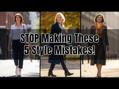 5 Common Style Mistakes Women Over 50 Make (And How to Fix Them)