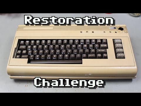 Challenging C64 Restoration and Repair