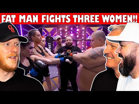 FAT Man Fights Three Women!! | OFFICE BLOKES REACT!!