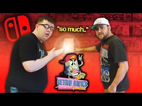 Retro Rick's Store Had So Many Switch Games!
