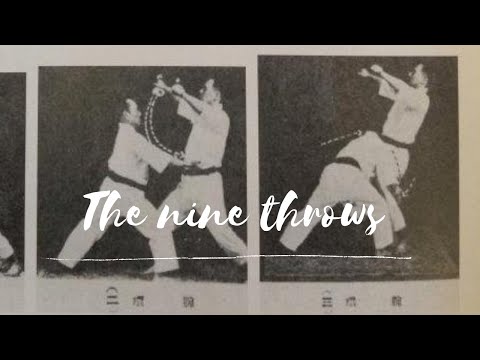 The nine throws of Gichin Funakoshi