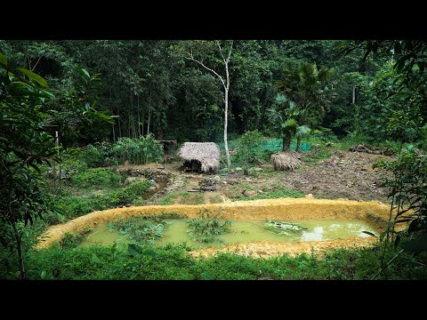 FULL VIDEO: 14 Days Battling Storms to Expand the Survival Fish Pond