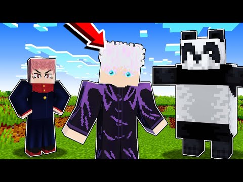 RANDOMLY Choose your JUJUTSU KAISEN Character in Minecraft, then battle!
