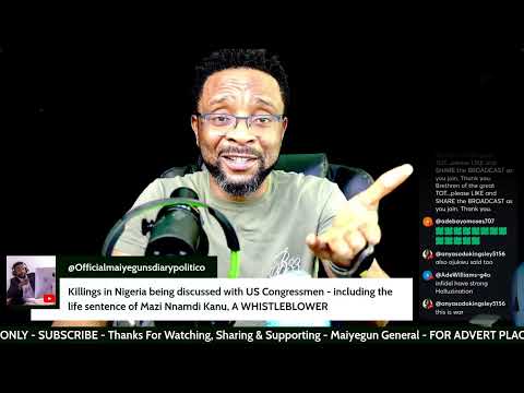 Nigerian Americans Meet Congressmen Over MNK, T£rrorism, Call For Action Against APC Regime - Part 1