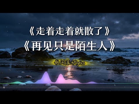 【走着走着就散了】+【再见只是陌生人】图钉姐翻唱 庄心妍歌曲 网络经典情歌#中文歌推荐