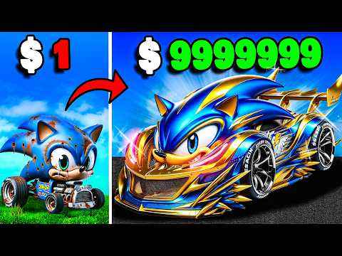 $1 to $1,000,000 SONIC Cars in GTA 5